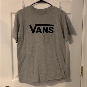 Gray Vans t-shirt